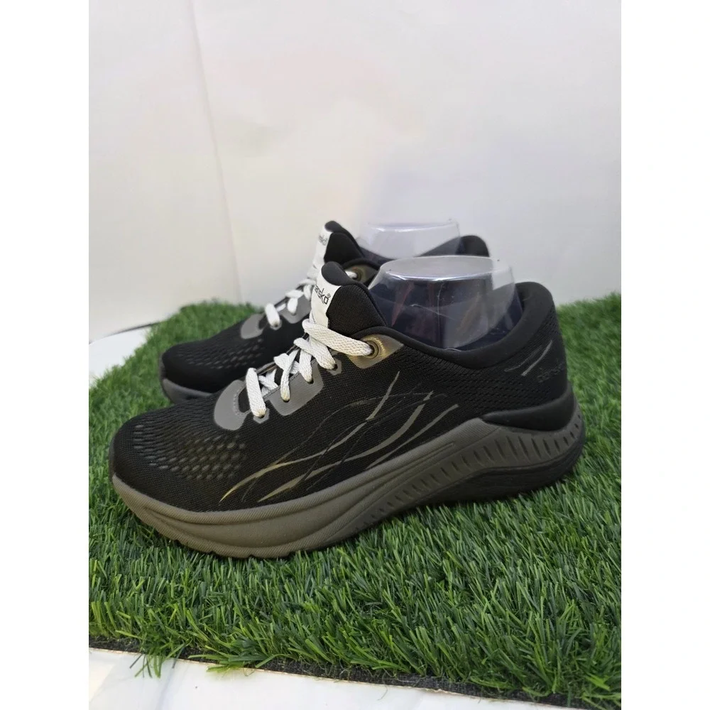 Women's Dansko Pace Mesh Athletic Walking Shoes Black Grey Size 38 US 7.5